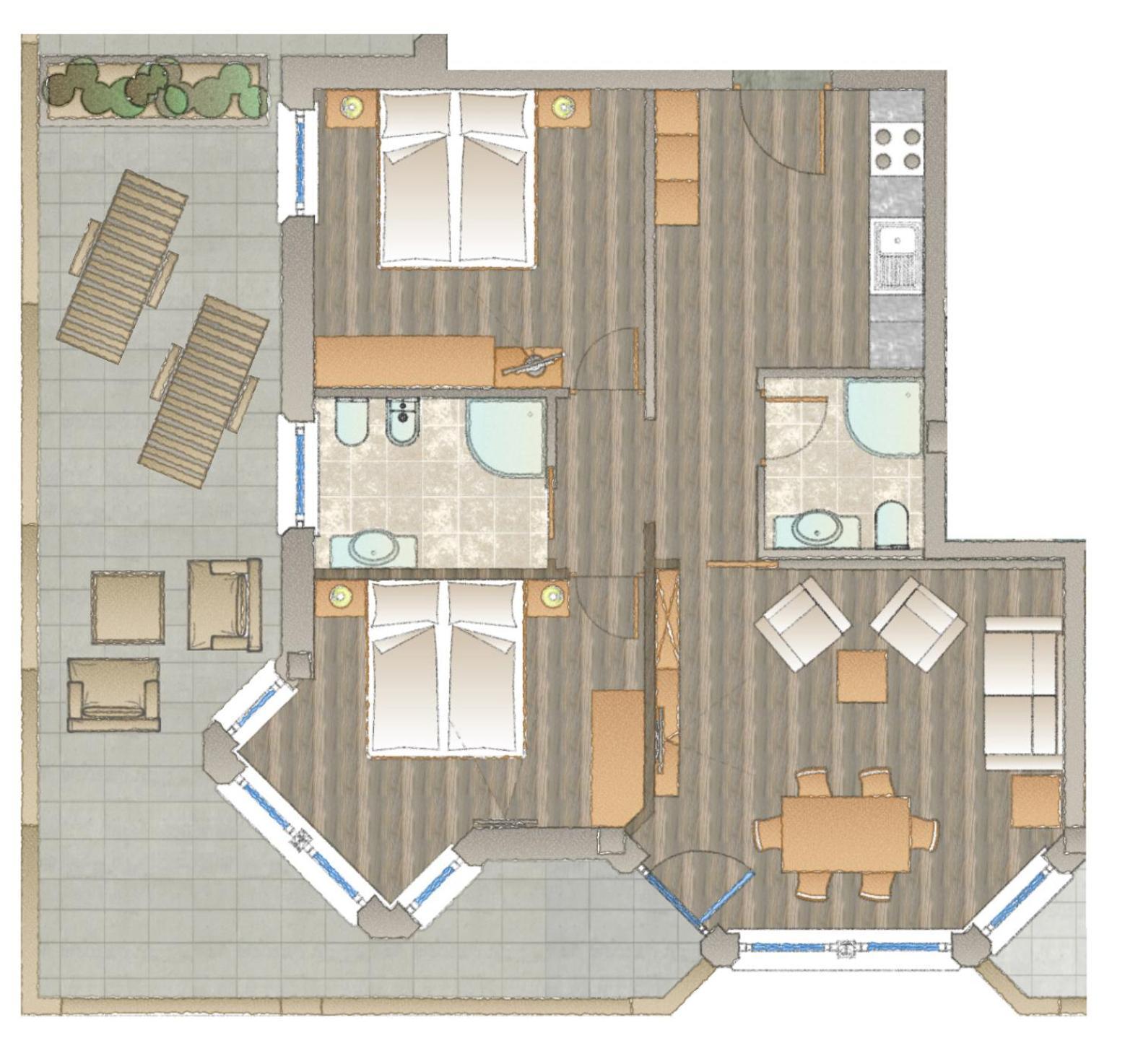 Apartments Belaval Santa Cristina Val Gardena Εξωτερικό φωτογραφία